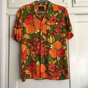 Scotch & Soda button up s/s Hawaiian shirt size M